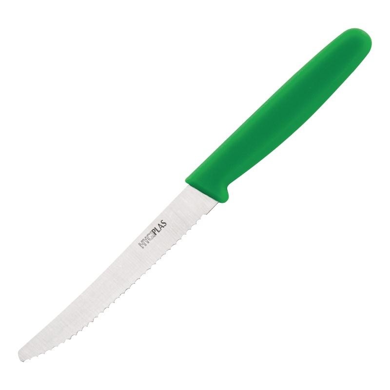 Hygiplas Tomatenmesser 10cm grün